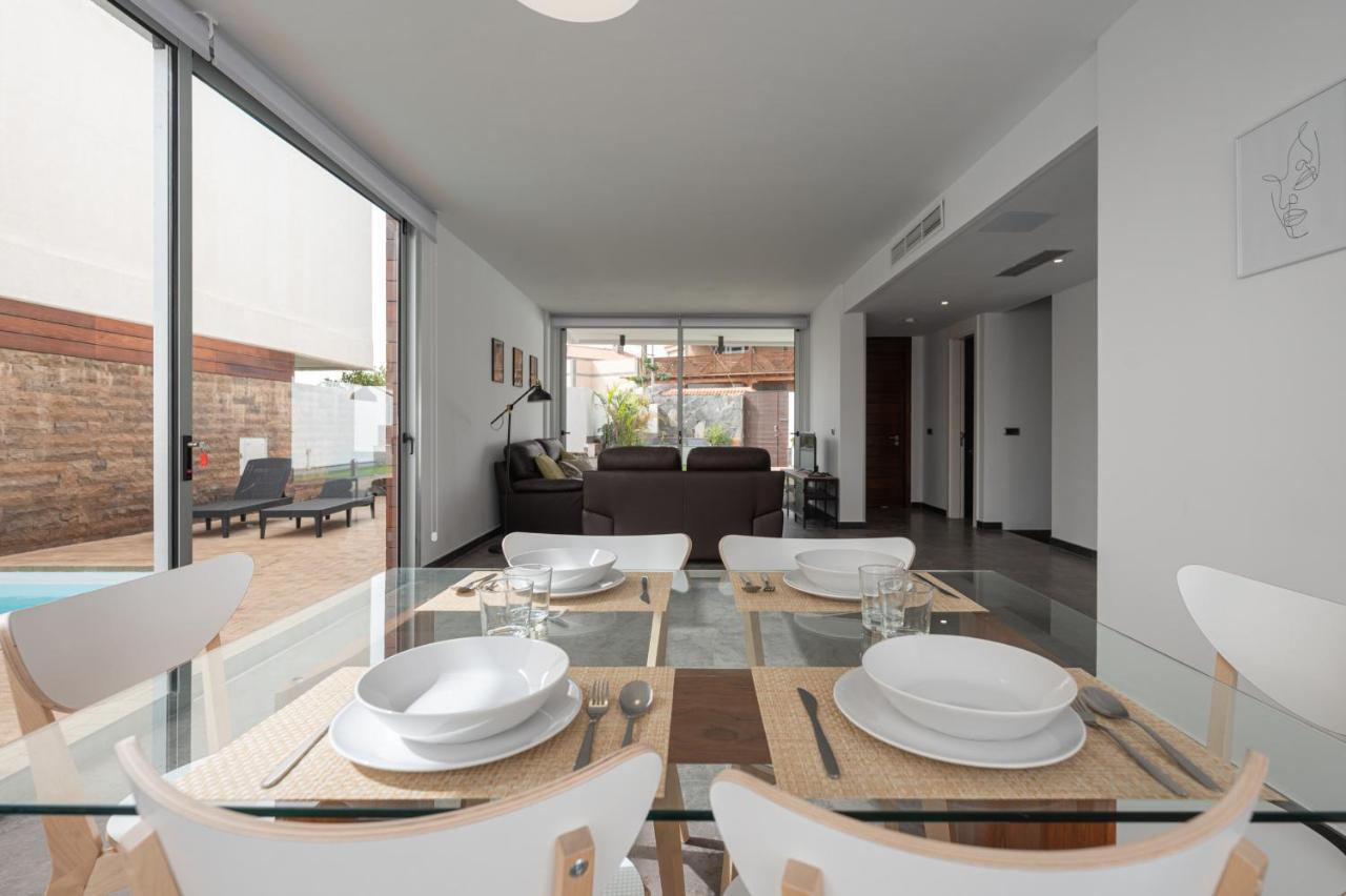 Modern 2Br House - Private Pool - Parking Villa San Bartolome de Tirajana  Exterior photo